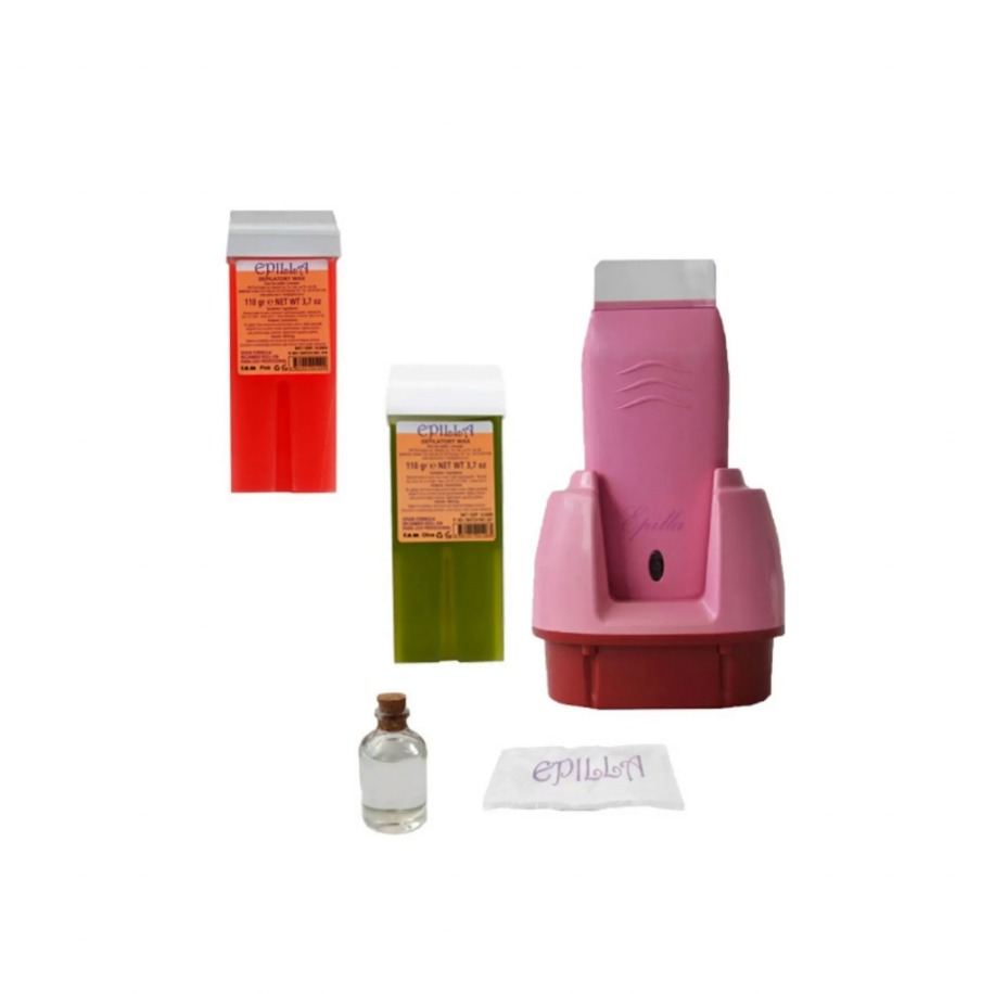 Epilla Mini Roll-On Kartuş Sir Ağda Isıtıcı Ağda Seti