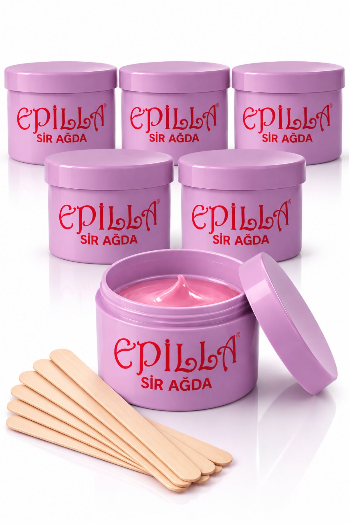 Epilla Pudralı Konserve Sir Ağda 50 ml 6 Adet 