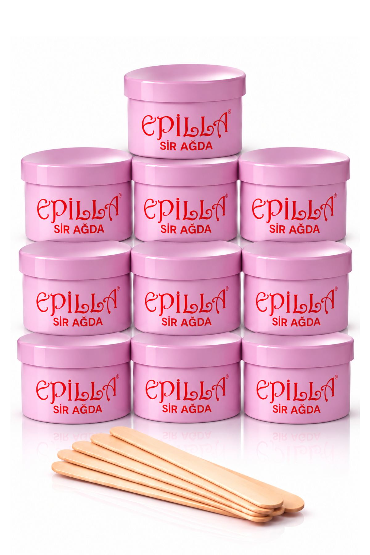 Epilla Pudralı Konserve Sir Ağda 50 ml 10 Adet –  Hassas Ciltler İçin Özel